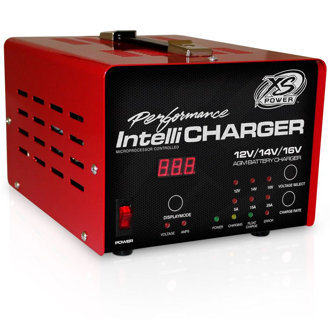 1005 – XS BATTERIES Battery Charger, For 12/ 14/ 16 Volt Batteries AGM (Absorbent Glass Mat) 120 Volt Power Supply 5/...